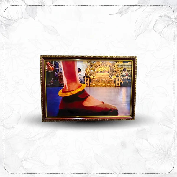 Angad’s Divine Foot Blessing Portrait